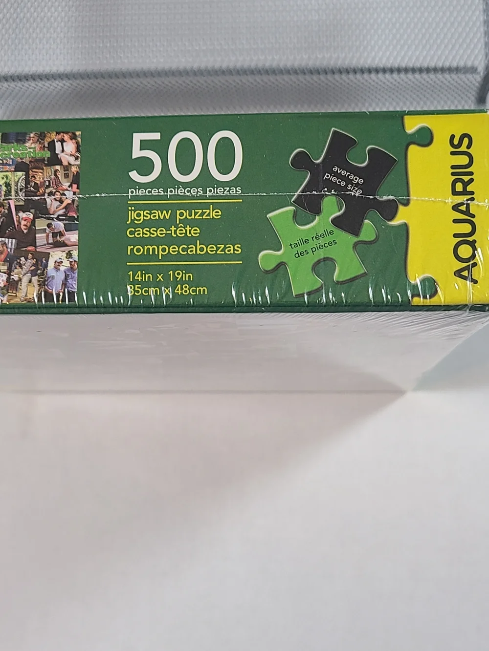 Parks and Recreation 500-Piece Jigsaw Puzzle Sealed- Green 14 In X 19 In